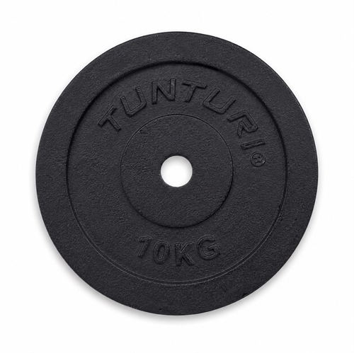 Tunturi Støpejern Ø30 Vektskiver - 10 kg