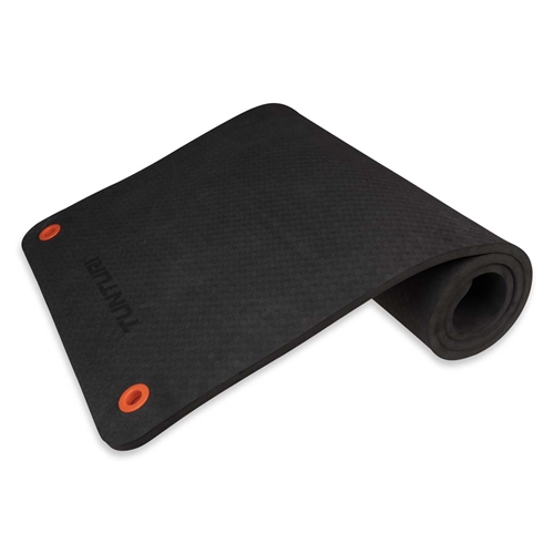 Tunturi Pro 1,5 cm Treningsmatte - 140 x 60 cm - Svart