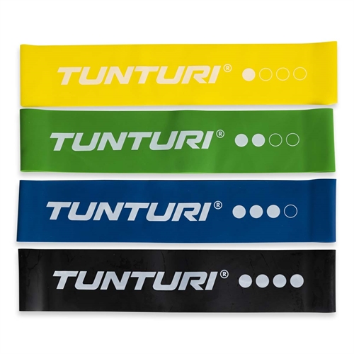 Tunturi Mini Treningsstrikk Sett – 4 stk