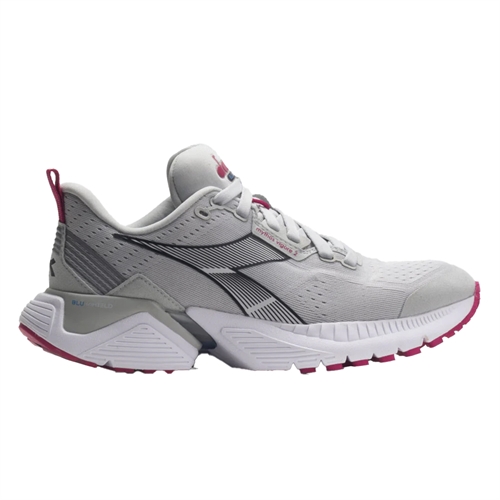 Diadora Mythos Blushield Vigore 2 W Løpesko - Grå/Rød 