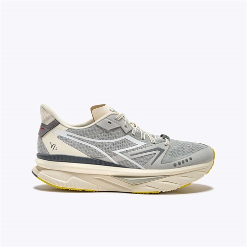 Diadora Atomo V7000-2 Løpesko - Grå/Gul