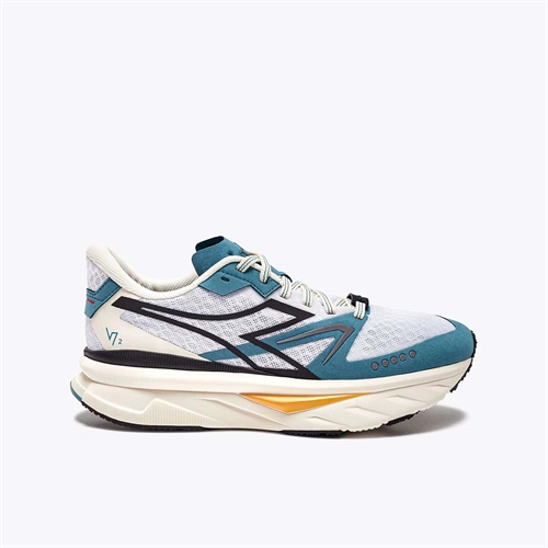 Diadora Atomo V7000-2 Løpesko - Hvit/Blå