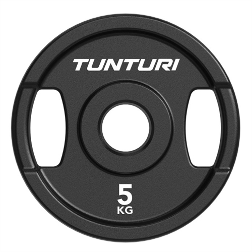Tunturi Platinum Vektskive i støpejern - 5 kg