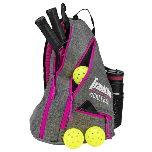 Franklin Sling Bag – Grå/rosa