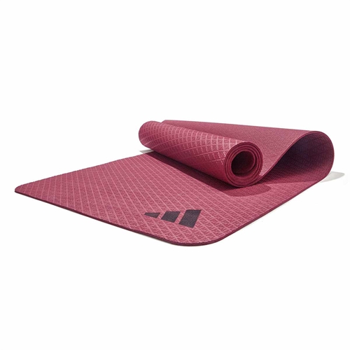 Adidas 4 mm Yogamatte - Bordeaux