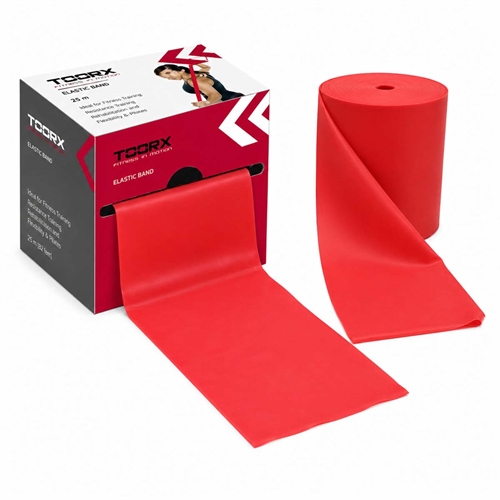 Toorx Latexbånd på Rull - Medium (25 m)