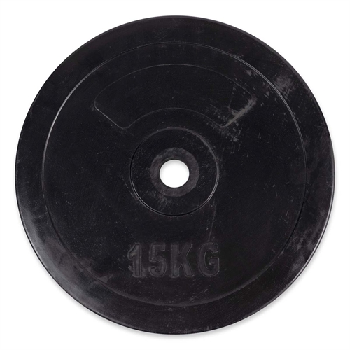 ASG gummivektskive - 15 kg / 30 mm