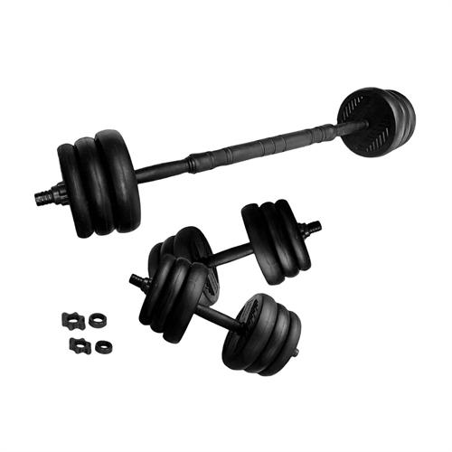 ASG Justerbart Vektsett - Svart/Svart - Flere Vektklasser