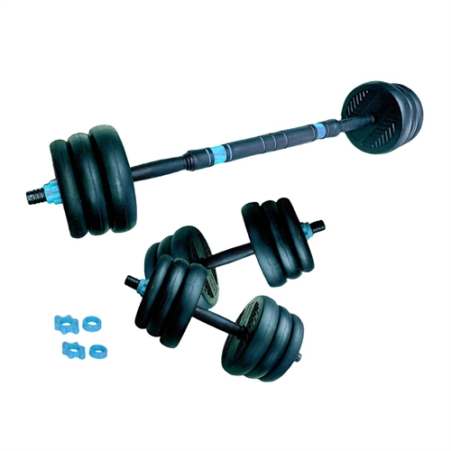 ASG Justerbart Vektsett 15 kg. - Sort/Petrol