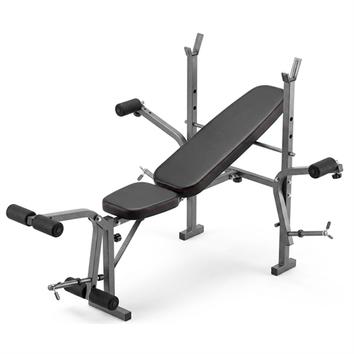 Active Sports Gear Justerbar Treningsbenk med Stativ