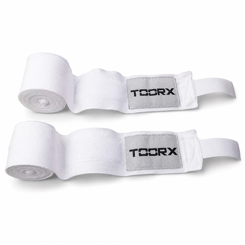Toorx hvite Boksebandasje - 3,5 meter