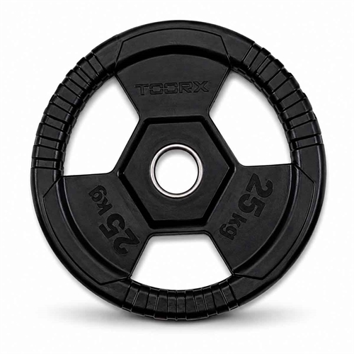 Toorx vektskive gummi - 25 kg
