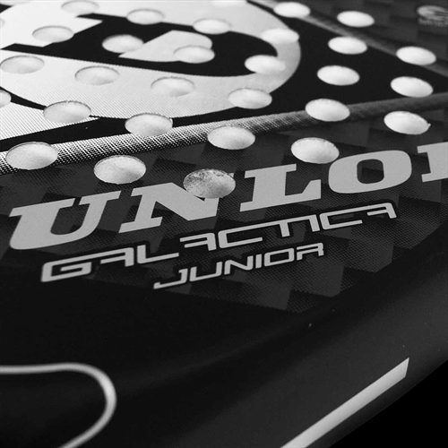 Hulmønster på Dunlop Galactica Pro Junior Padelbat