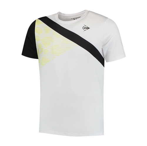 Dunlop Mens Performance 3 T-Shirt - Hvit/svart