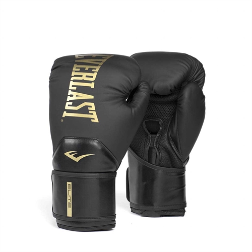 Everlast Elite 2 Boksehansker - Svart/Gull