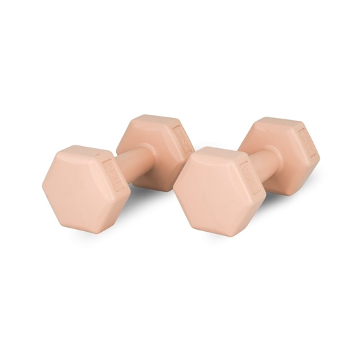 Pace Håndvekter 2 x 1 kg - Beige