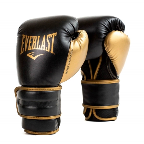 Everlast Powerlock 2r Boksehansker - Svart/Gull