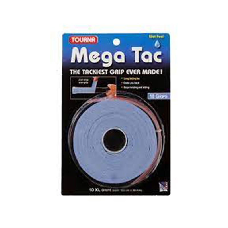 Mega Tac Grip 10 Grips, Blue