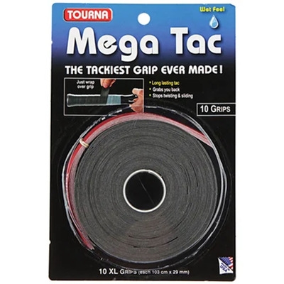 Mega Tac Grip 10 Grips, Black
