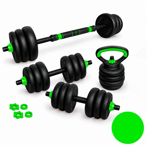 Active Sports Gear Justerbart Vektsett - Svart/Grønn