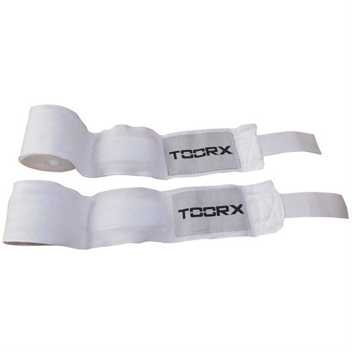 Toorx hvite håndbandasjer - 3,5 m