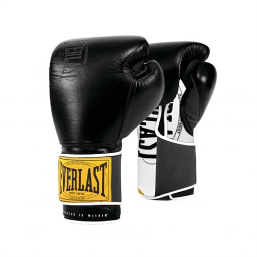 Everlast 1910 Hook & Loop Boksehanske - svart
