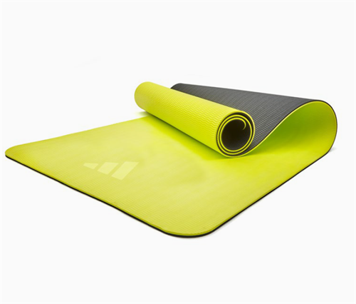 Adidas Dobbeltsidig 6mm Yogamatte - Blå/Gul