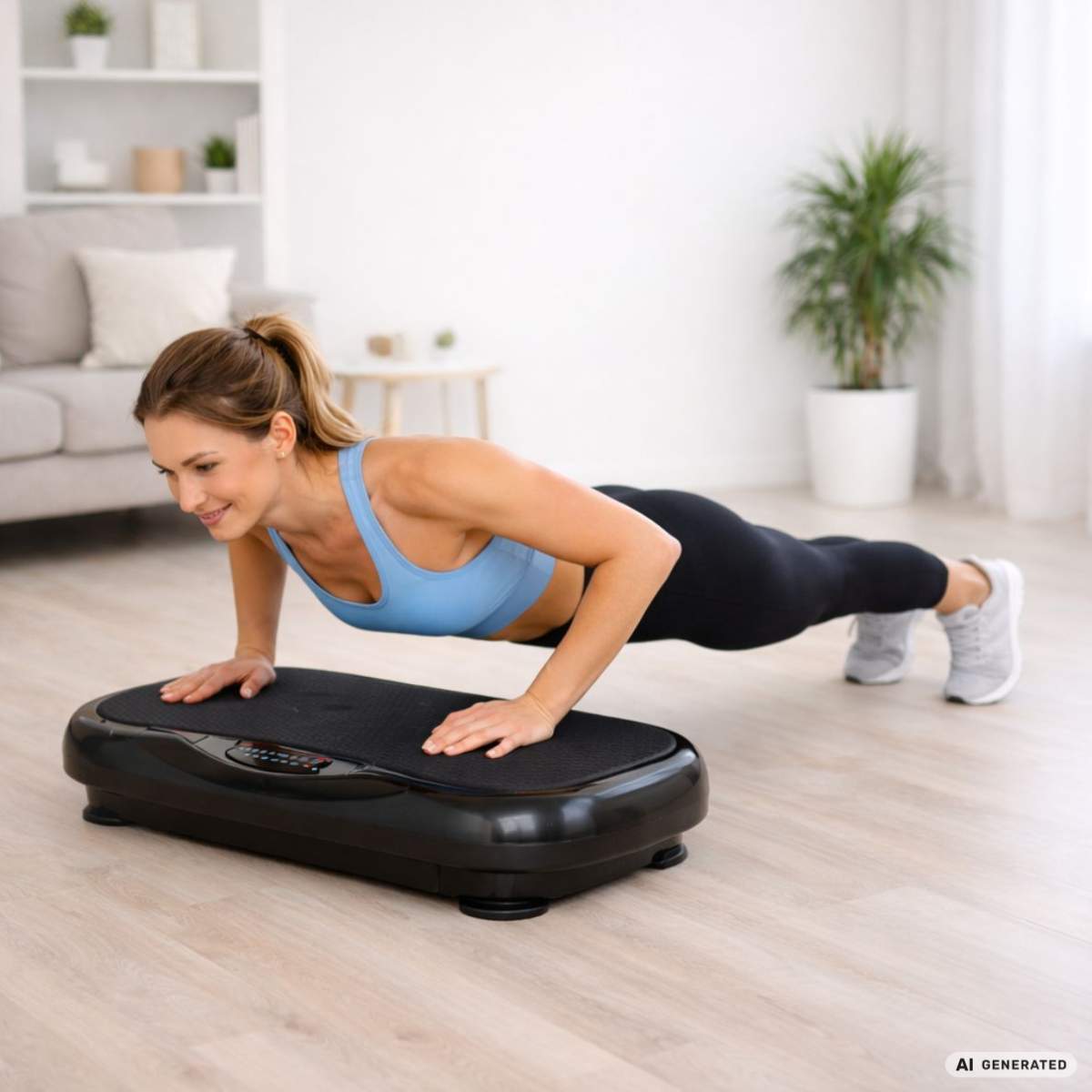Push-ups på vibrasjonstrener