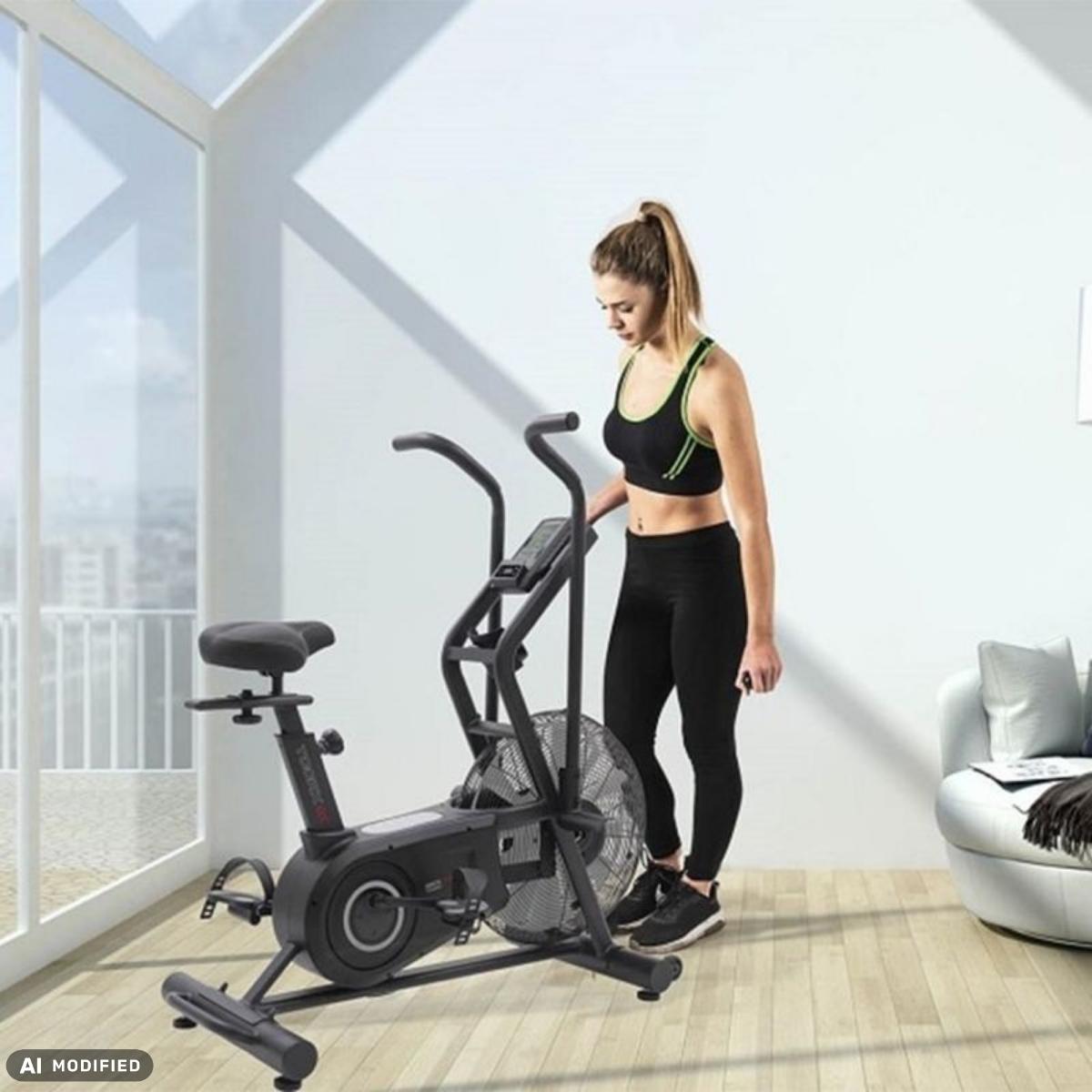 Airbike treningsmaskin – intens kondisjonstrening og realistisk sykkelfølelse.