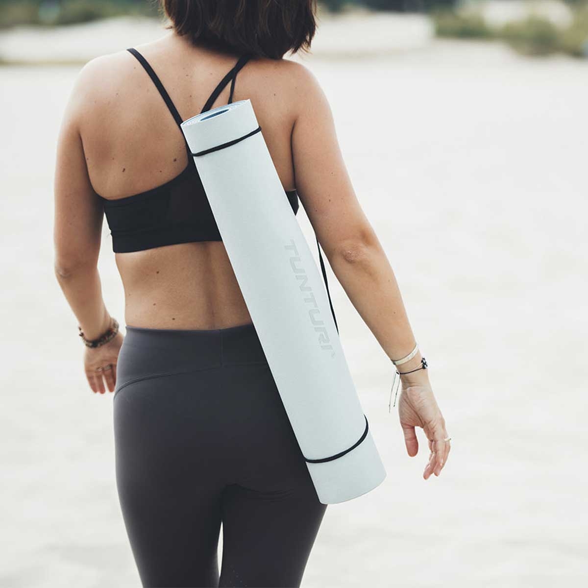 Tunturi reise-yogamatte under 4 mm – lett og fleksibel til vesken