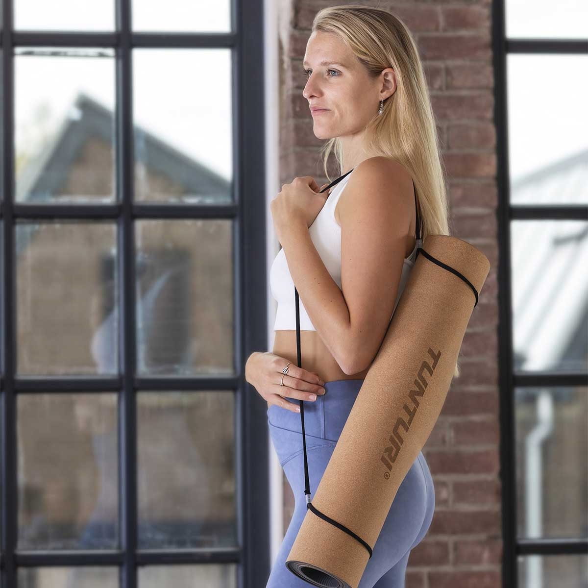 Tunturi kork yogamatte – sklisikker og antibakteriell til hot yoga