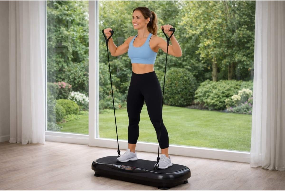 Vibrasjonstrening med elastikker