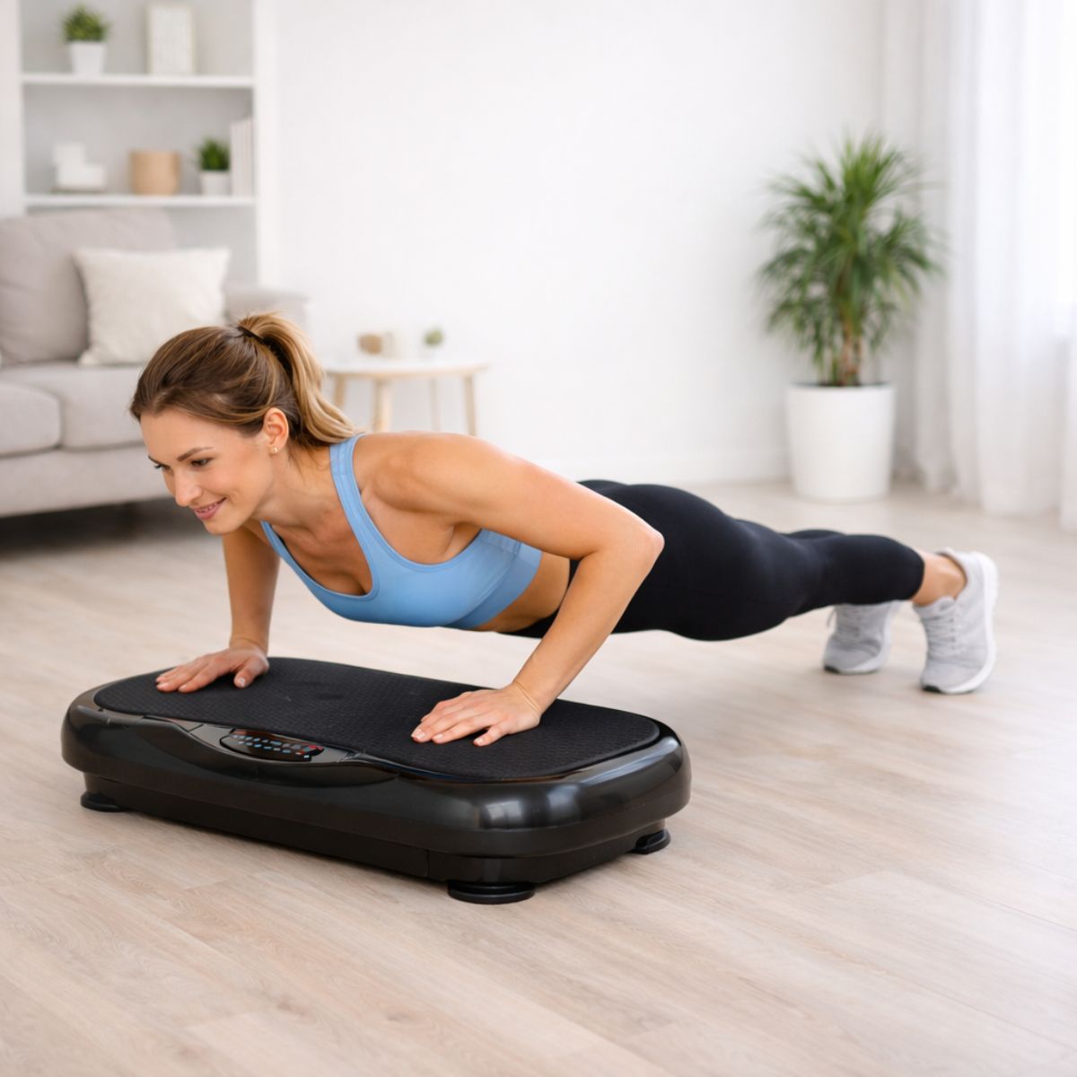 Push-ups på vibrasjonstrener