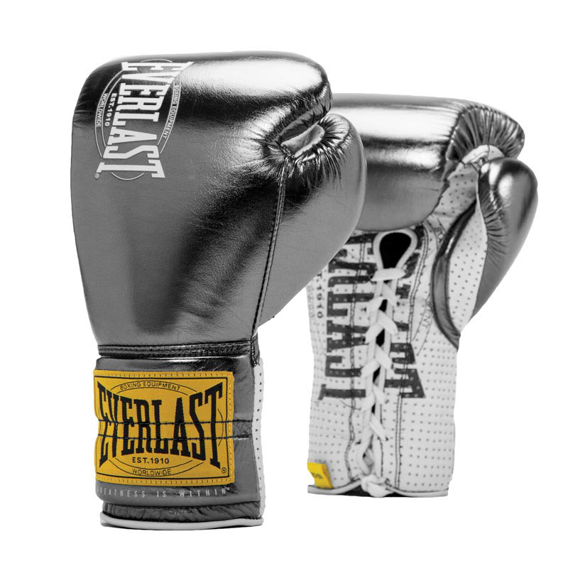 Everlast 1910 Metallic Boksehansker - Svart