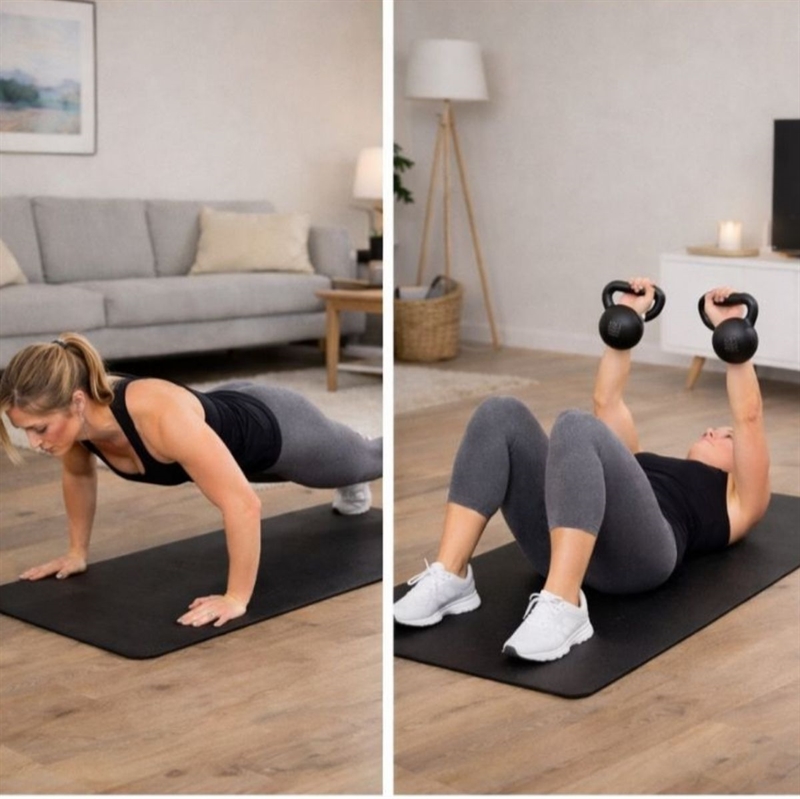 Hjemmetreningsprogram – Kom i gang med styrketrening hjemme